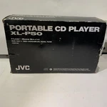 Jvc XL-P50BK Portable Cd Player Compact Disc Walkman Working Boxed Rare Find. Fixed Price $122.77.