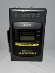 Sanyo Sportable SPT1000 Am/fm Radio Stereo Cassette Player Pedometer - Tested!. Fixed Price $19.99.