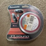 Panasonic Portable Cd Player SL-SX330 Red And Silver With Earphones New Sealed. Fixed Price $78.00.