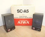 Vintage Aiwa SC-A5 Power Booster Acoustic Suspension Speakers Tested & Working. Fixed Price $39.95.