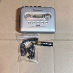 Panasonic RQ-E30V Am/fm Cassette Player Auto Reverse Xbs Tested/working New Belt. Fixed Price $45.00.