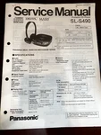 Panasonic SL-S490 SLS490 Cd Player Service Manual From The Usa **original**. Fixed Price $9.94.