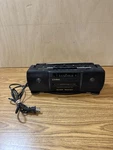 Casio CP-50B Radio Bass Boost Am/fm Stereo Cassette Recorder Working Boom Box. Fixed Price $25.90.