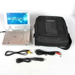 Protron PDV-288 Portable Dvd Player With Case Power Cord Cables & Car Adaptor. Fixed Price $30.00.