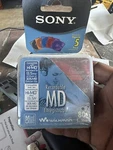 Sony MD80 Recordable Minidisc 10MDW80CL Walkman 5 Pack New Sealed. Fixed Price $62.00.