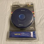 Sony Cd Walkman With MP3 Playback Blue (D-NE005/L). Fixed Price $211.95.