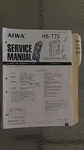 Aiwa HS-T75 Service Manual Original Repair Book Stereo Walkman Radio. Fixed Price $19.98.