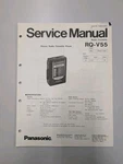Panasonic RQ-V55 Stereo Radio Cassette Player Service Manual D-5228. Fixed Price $54.95.