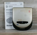 Sony D-111 Walkman Vintage Portable Cd Player Mega Bass Line Out Spares Repair. Fixed Price $15.45.