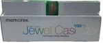 Memorex Jewel Cases 100 Pack Multi Color Slim Cd Factory Sealed. Fixed Price $40.45.