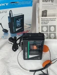 Sony Walkman WM-F12 Am/fm Cassette Player Complete In Box Fully Funtional. Fixed Price $299.99.