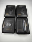 Lot Of Panasonic (RQ-P30, RQ-P40, RQ-V60, RQ-V60) Cassette Players. Fixed Price $315.72.