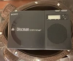 Sony Discman D-1000 Black Portable Cd Player Wake-up Timer Am/fm Aux Jack. Fixed Price $225.00.