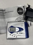 Sharp MD-SR60 Portable Minidisc Recorder Tested. Fixed Price $174.95.