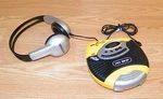 Audiophase (DM9905) Portable Cd Player Am/fm Tuner W/ Koss Headphones **read**. Fixed Price $55.08.