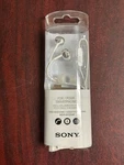 Sony Original MDR-EX155AP Earbuds Headphones With Microphone MDREX155AP White. Fixed Price $21.95.