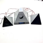 Rare Vintage Radioshack Nova Pyramid Cd/stereo/casette Am/fm - Works!. Fixed Price $249.99.