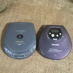 Cd Walkman Lot Philips Panasonic SL-S260C Player Disc Parts Only. Fixed Price $14.99.