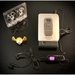 Panasonic RQ-SX30V Silver Cassette Walkman Used Thin Stylish Remoto Included. Fixed Price $418.05.