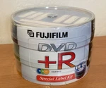 Fujifilm Dvd+r 30 Color Tower 120 Min 4.7 Gb Up 8X Special Label Kit Inside. Fixed Price $8.99.