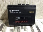 Emerson AC2103 Boost Base Portable Cassette Player With Headphones Tested. Fixed Price $19.99.