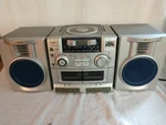 Awia Stereo Cd Dual Cassette Radio Model CA-DW235 Works. Fixed Price $79.99.