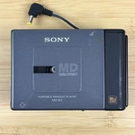 Sony MZ-E2 Minidisc Gray Walkman Used With Adapter No Battery Tested Works. Fixed Price $120.00.