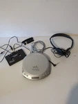 Sony Cd Walkman D-E221 Espmax With Earphones MDR-24- Working Tested Car Adp. Fixed Price $65.45.