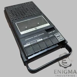 Vintage Portable Cassette Recorder 3-5001A Tape Player Voice Tested. Fixed Price $29.99.
