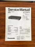 Panasonic SL-P3510 Cd Player Service Manual *original*. Fixed Price $19.97.