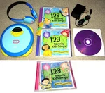 Rare - Littlle Tikes Kids Portable Personal Cd Player Set KSL2007B. Fixed Price $149.93.