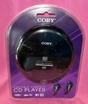 Coby Portable Player With Headphones, Fm Radio, MP3 Compatibility, Lcd Dis.... Fixed Price $21.99.