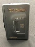 Windsor Am/fm Stereo Cassette Player Model CS-700N Black No Headphones. Fixed Price $17.00.
