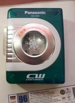 Panasonic Rq Cw 03 Cyan (working, No Belt Clip). Fixed Price $42.00.