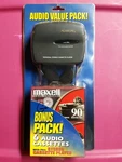 Vintage Alaron Personal Stereo Cassette Player Headphones 6 Maxell Tapes Walkman. Fixed Price $35.00.