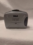Rca RP-1822A Am/fm Personal Stereo Radio Cassette Player. Fixed Price $11.00.