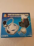 Coby 60 Second Anti Skip CX-CD315 Player, Headphones, Sports Case Earbuds. Fixed Price $87.96.