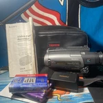 Sony CCD-TR86 Video Handy Cam Untested W Case Battery Manuel Tapes Parts. Fixed Price $24.99.