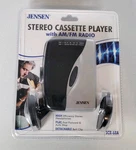 Jensen Stereo Cassette Player Am/fm Radio With Headphones SCR-68A New Sealed. Fixed Price $29.97.