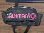 Vtg. 10TH Anniversary Sony Walkman Fanny Pack/bag - Black/green/pink. Fixed Price $36.36.