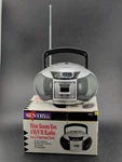 Vtg Sentry Mini Boom Box Am/fm Radio 5 Function Clock Antenna Twin Speakers. Fixed Price $19.99.