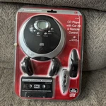 Durabrand Discman Cd Player With Car Kit Remote Control New 895 Nos. Fixed Price $32.99.