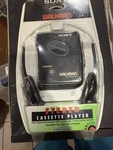 Sony Walkman WM-EX102 Cassette Player Mega Bass W/ MDR-W10 Headphones. New. Fixed Price $199.99.