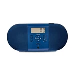 Portable Cd Boombox Player With Digital Fm Radio, Navy. Fixed Price $38.95.