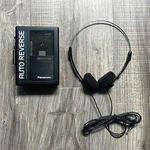 Vtg Panasonic Radio Cassette Player Am/fm RX-S35 W/ Clip & Headphones Read. Fixed Price $199.99.