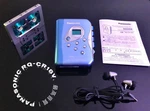 Fully Serviced Panasonic RQ-CR18V Radio Cassette Player Blue Backlight Mint Jp. Fixed Price $304.26.