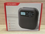 Portable Cd Player With Ear Buds Cable & Fm Transmitter - Desobry A2. Fixed Price $32.99.