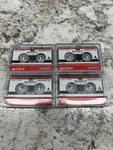 Sony MC-90 Minutes Tapes X4. Fixed Price $14.95.