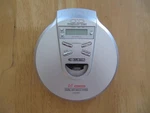 Curtis Compact Portable Player, Model CD081, Silver. Fixed Price $16.00.