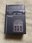 Vintage Toshiba Am/fm Stereo Radio Cassette Tape Portable Player KT-A830 W/clip. Fixed Price $40.00.